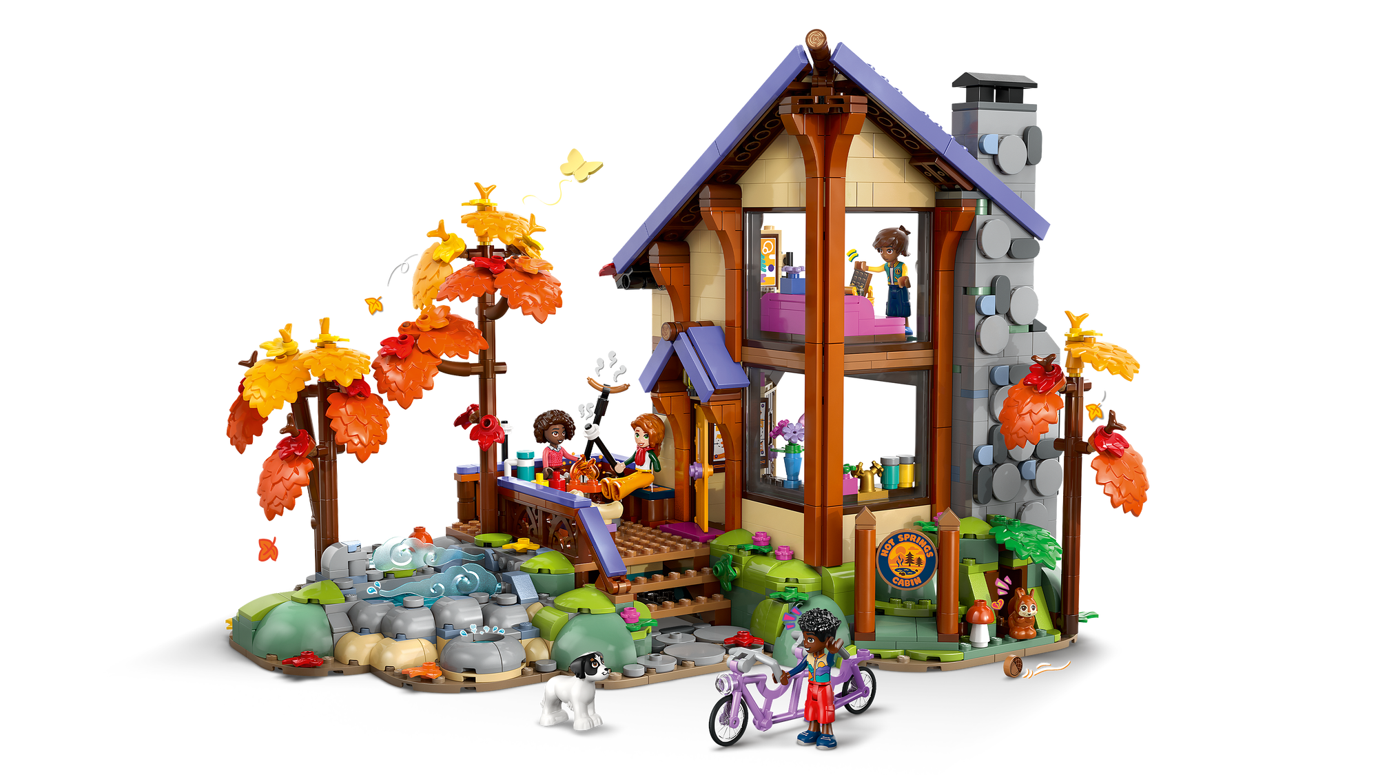 LEGO Bausatz LEGO® Friends 42705 Gemütliche Hütte im Herbstwald