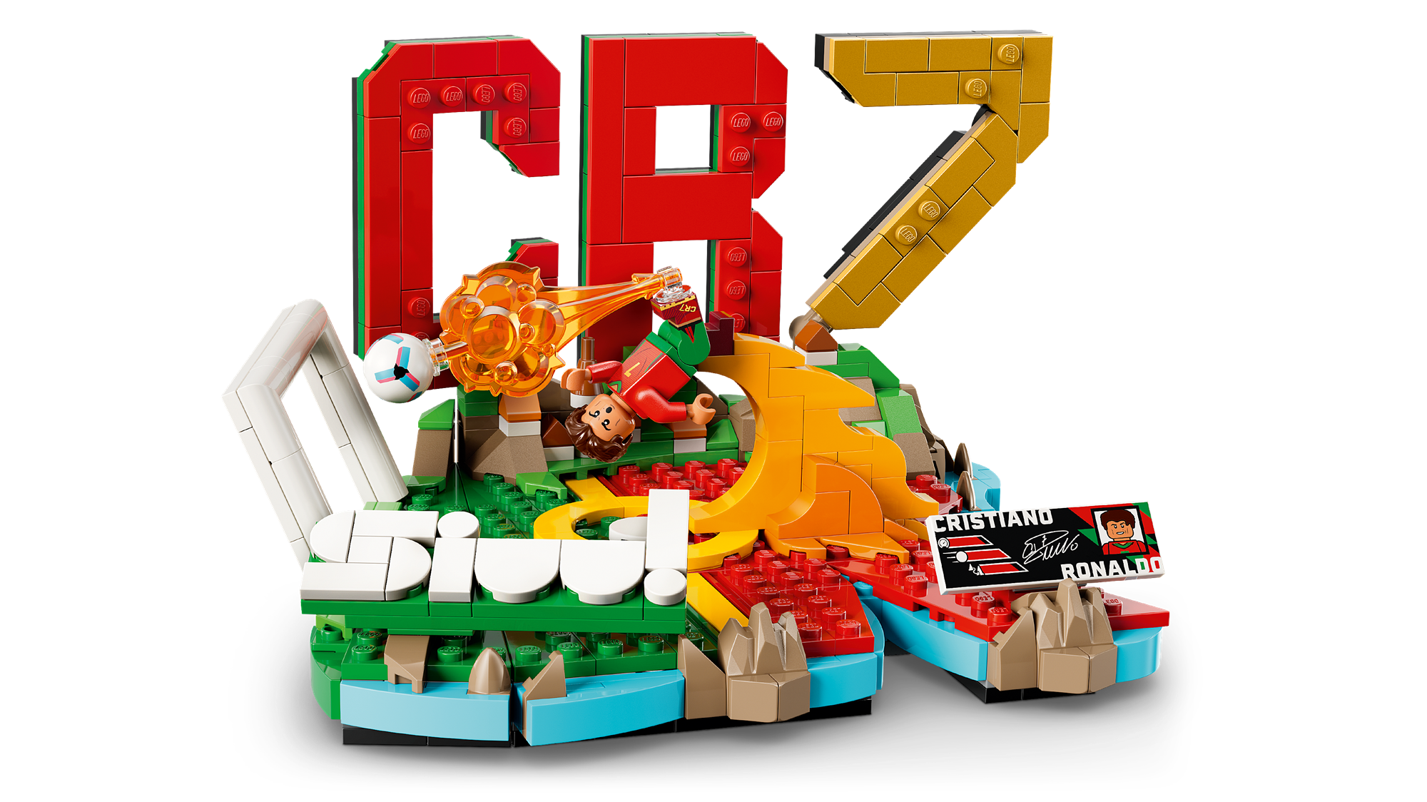 LEGO® Editions 43012 Cristiano Ronaldo – Hvězdné momenty fotbalu