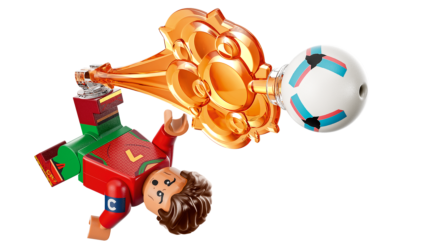 LEGO® Editions 43012 Cristiano Ronaldo – Hvězdné momenty fotbalu