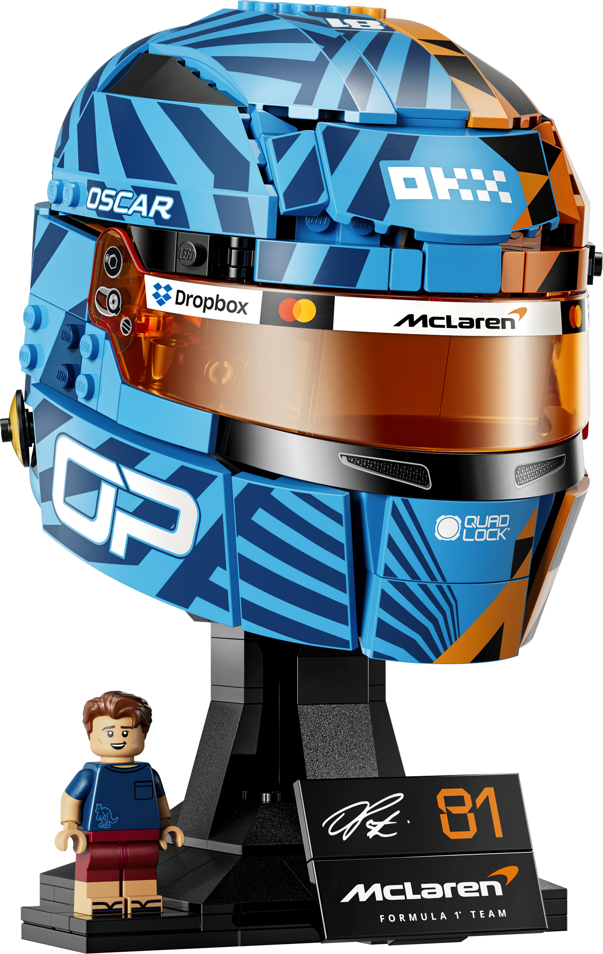 LEGO® Editions 43017 McLaren Mastercard F1® Team Oscar Piastri Helm