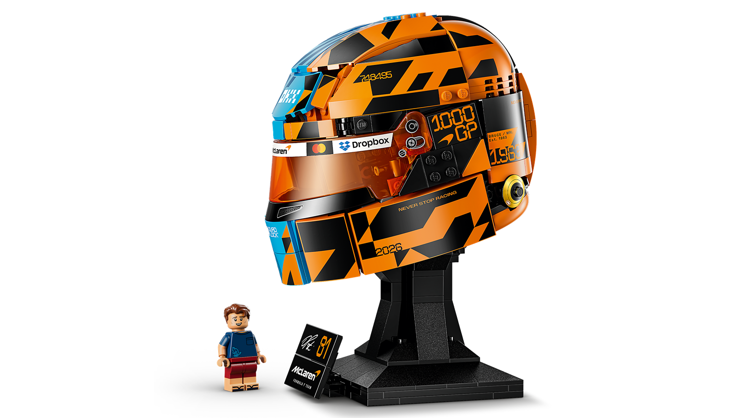 LEGO® Editions 43017 McLaren Mastercard F1® Team Oscar Piastri Helm