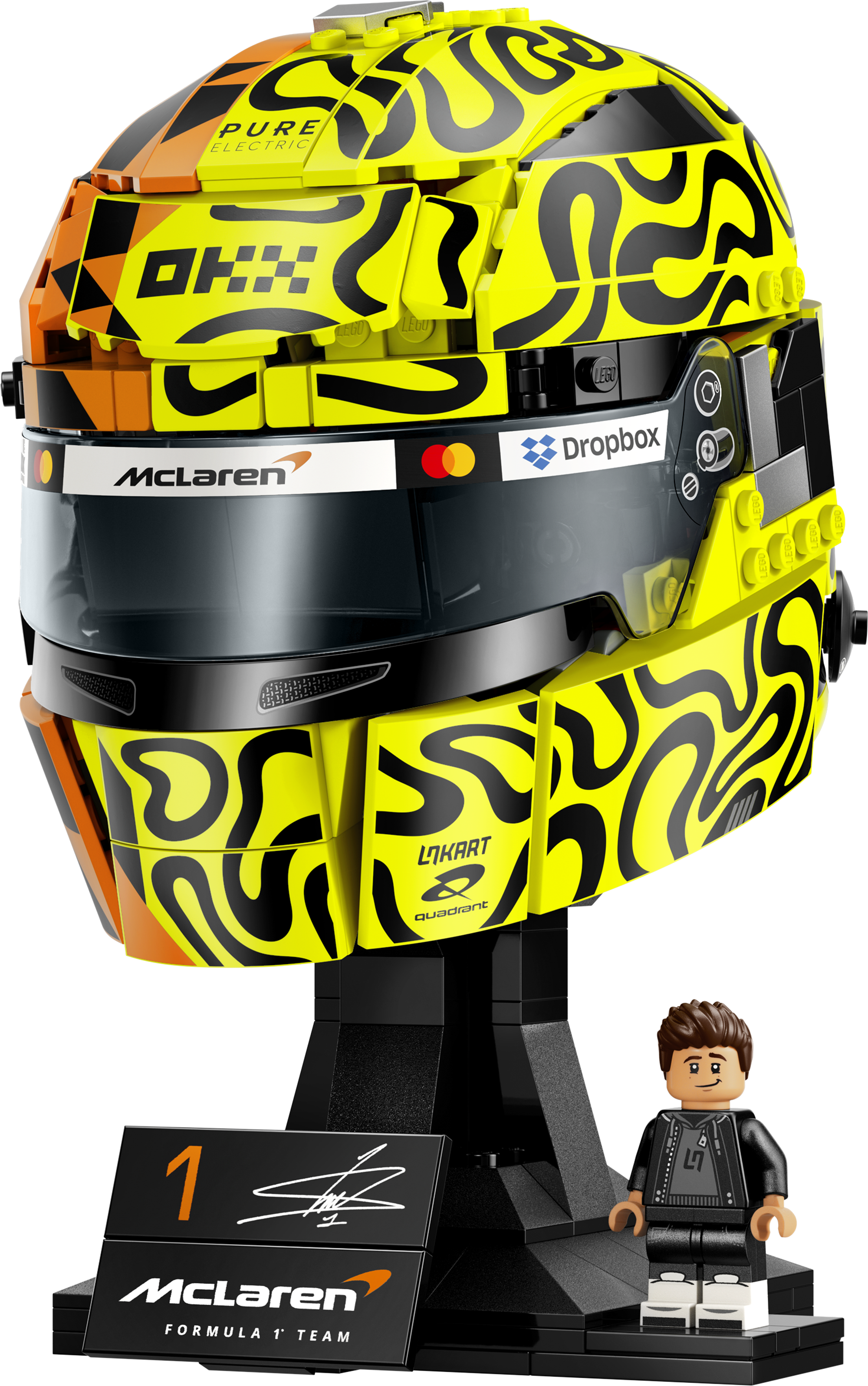 LEGO® Editions 43023 Lando Norris’s McLaren Mastercard F1® Team Helmet