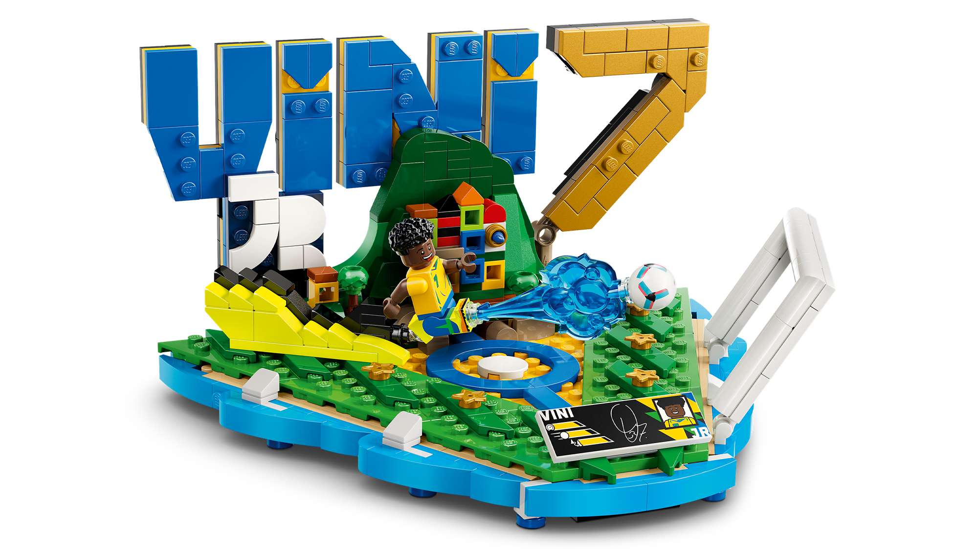LEGO® Editions 43027 Vini Jr. – Hvězdné momenty fotbalu