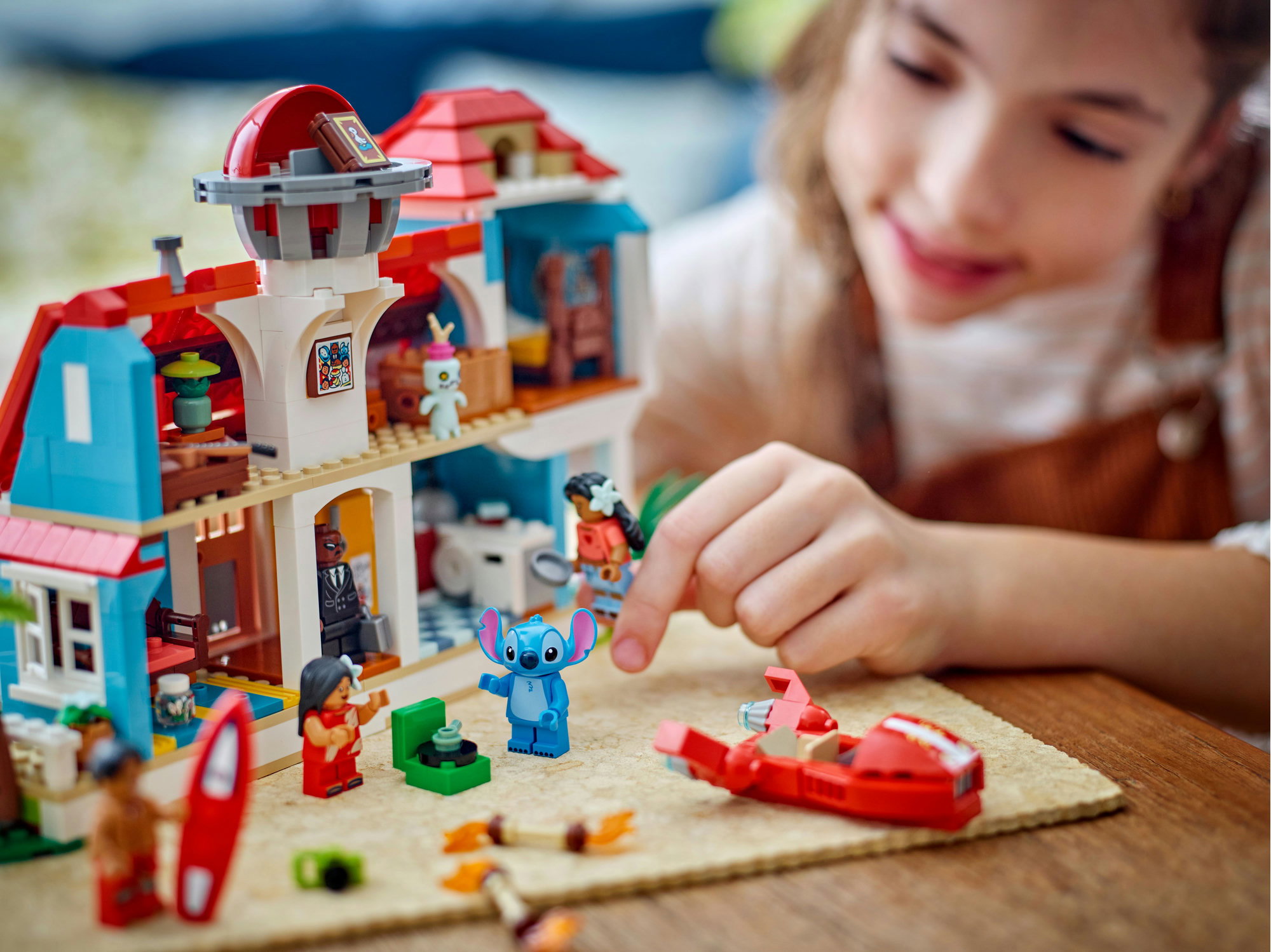 LEGO stavebnice LEGO® | Disney 43268 Lilo a Stitch a domek na pláži