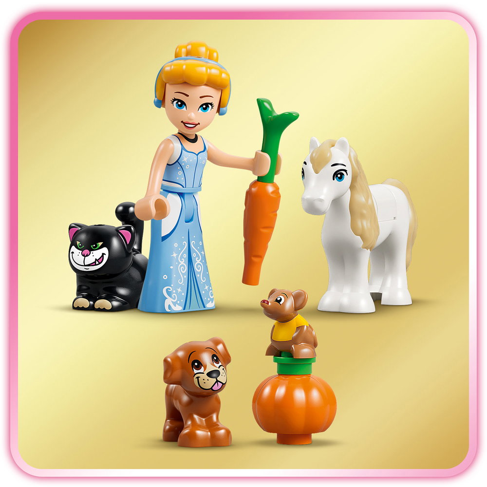 LEGO® Disney Princess 43283 Cinderella's Castle and Her Animal Friends
