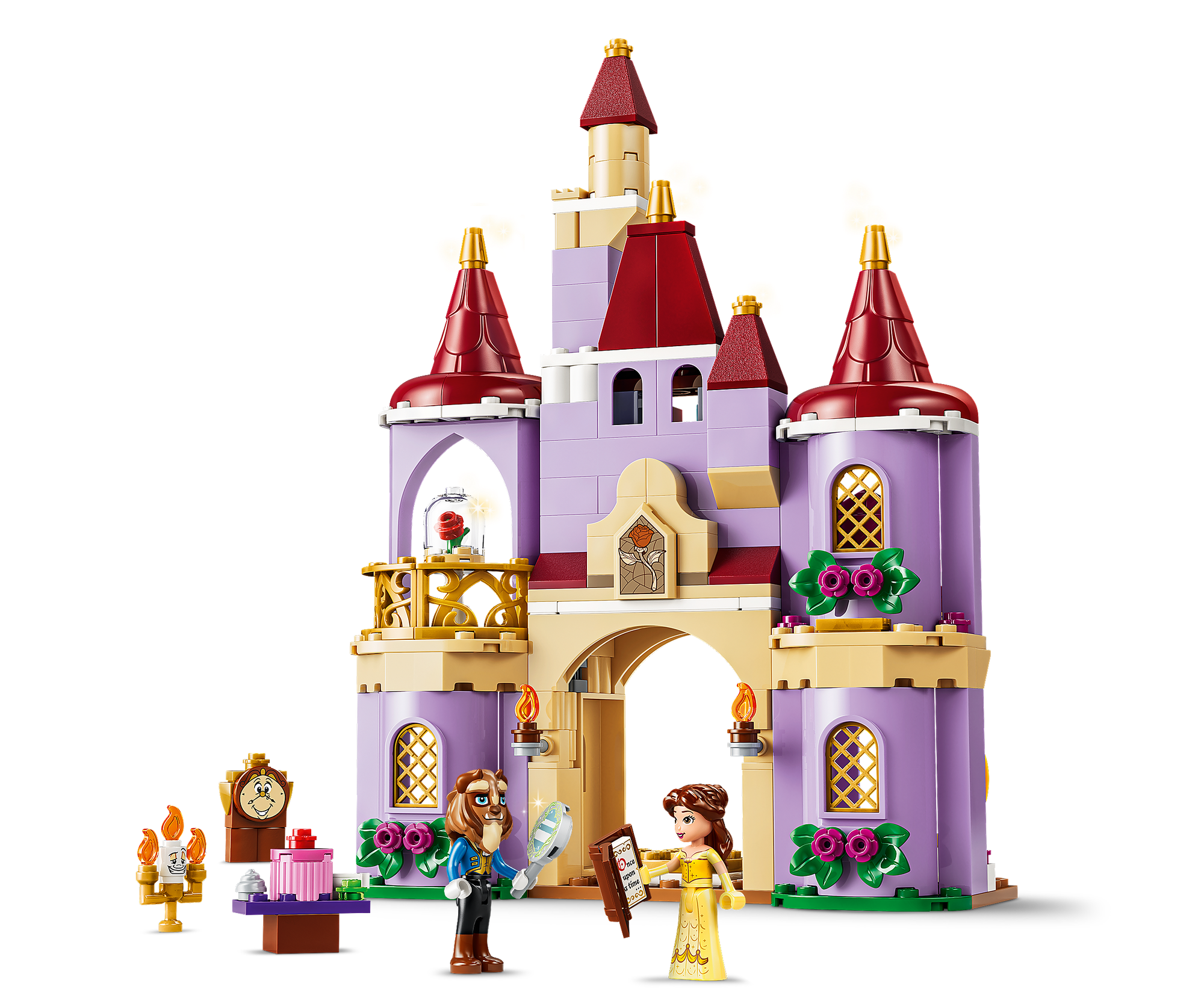 LEGO® Disney Princess 43289 Das verzauberte Schloss von Belle und dem Biest