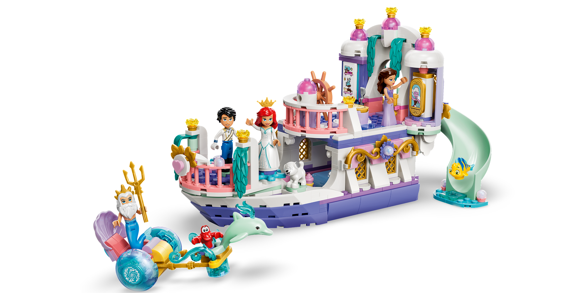 LEGO® Disney Princess 43299 Arielles Königliches Hochzeitsboot
