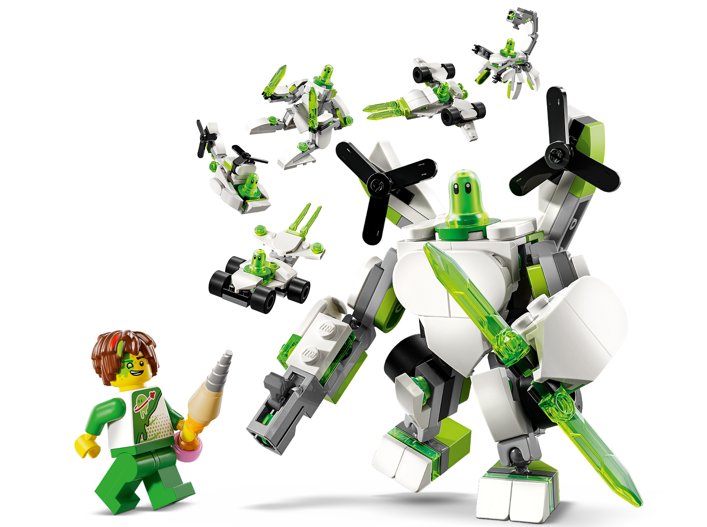 LEGO® DREAMZzz™ 71487 Z-Blob's Roboter- und Fahrzeugabenteuer