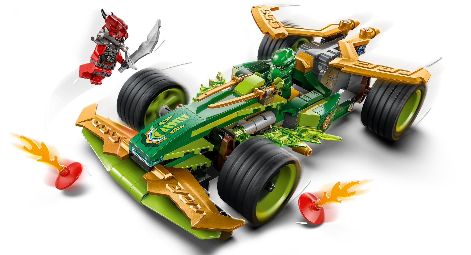LEGO® NINJAGO® 71828 Lloyd hátrahúzhatós versenyautója