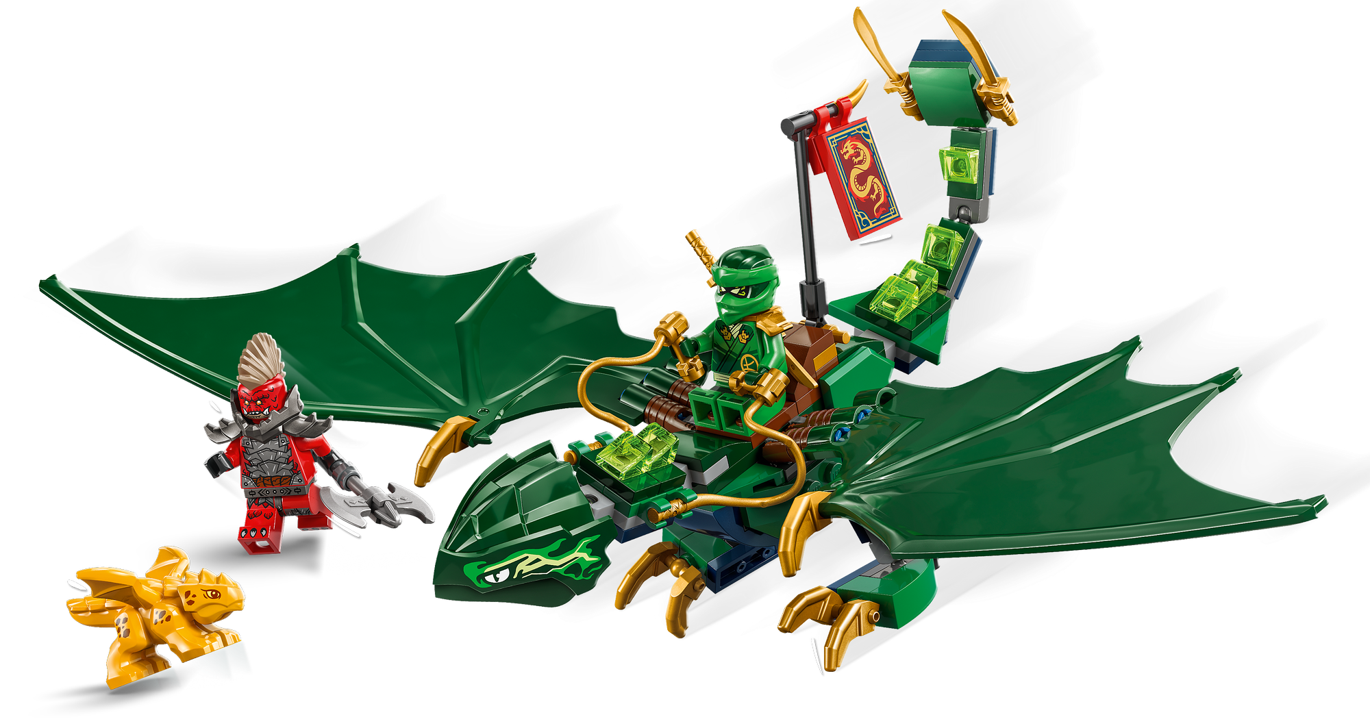 LEGO® NINJAGO® 71829 Lloyds grüner Walddrache