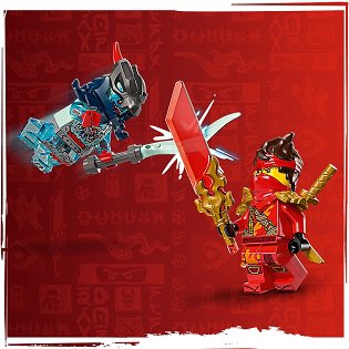 LEGO® NINJAGO® 71838 Kai und das Motorradrennen