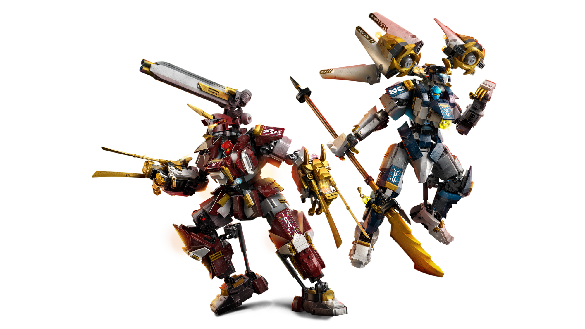 LEGO Bausatz LEGO® NINJAGO® 71870 Die Zwillings-Titanmechs