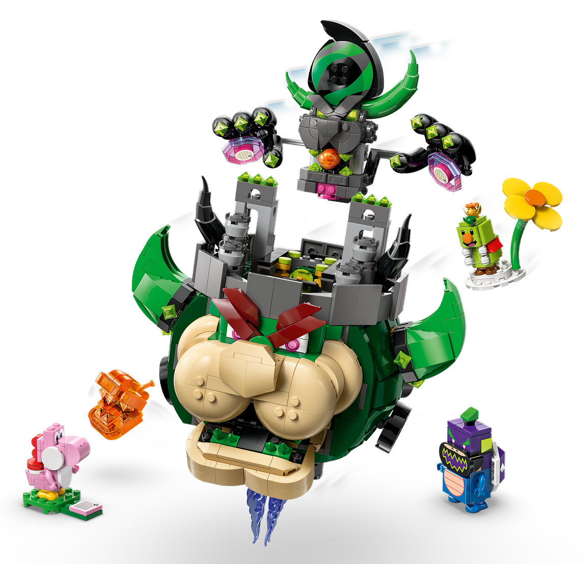 LEGO® Super Mario™ 72042 Prinz Florian und Schloss Bowser 