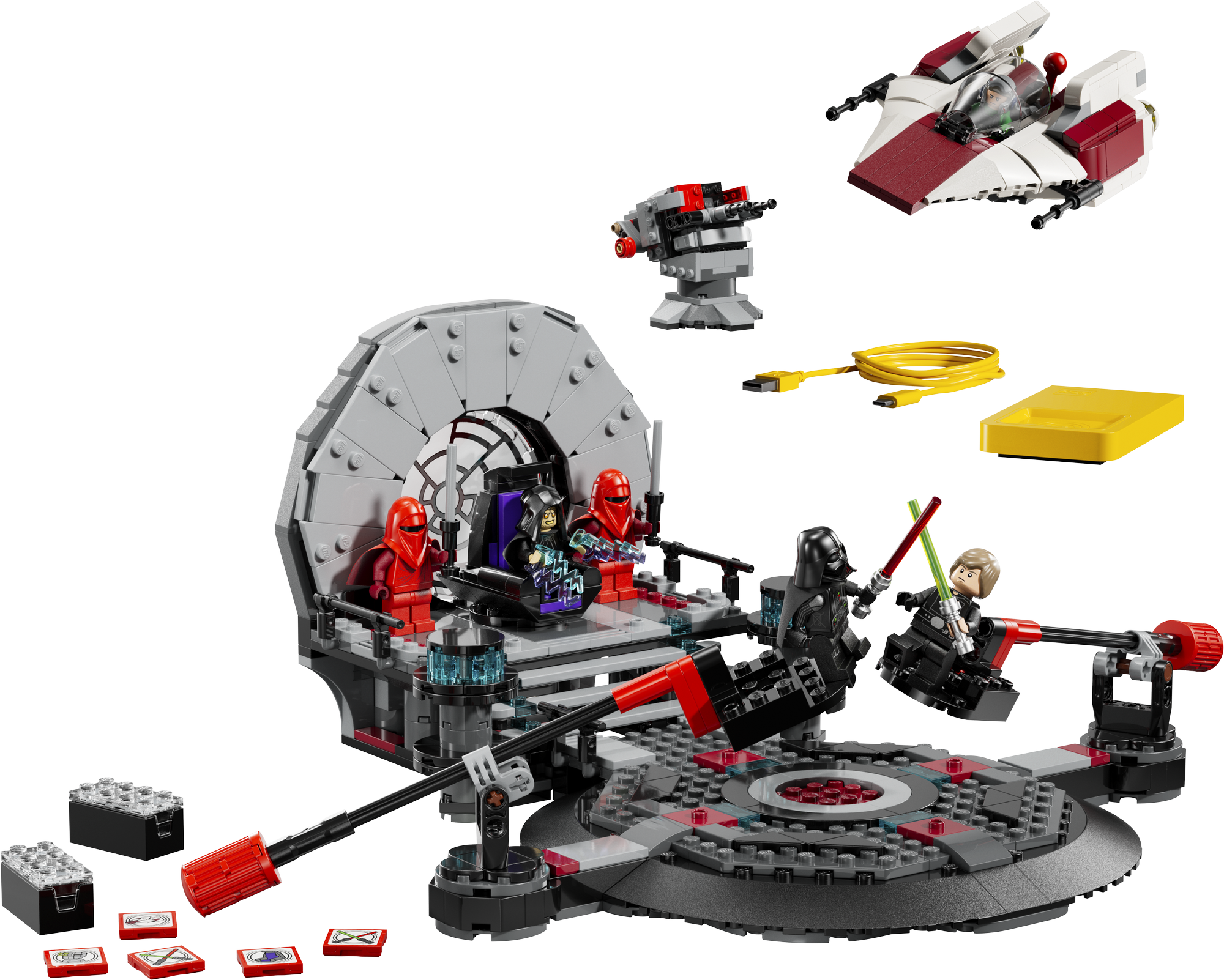 LEGO® Star Wars™ 75427 SMART Play™: Throne Room Duel & A-Wing™