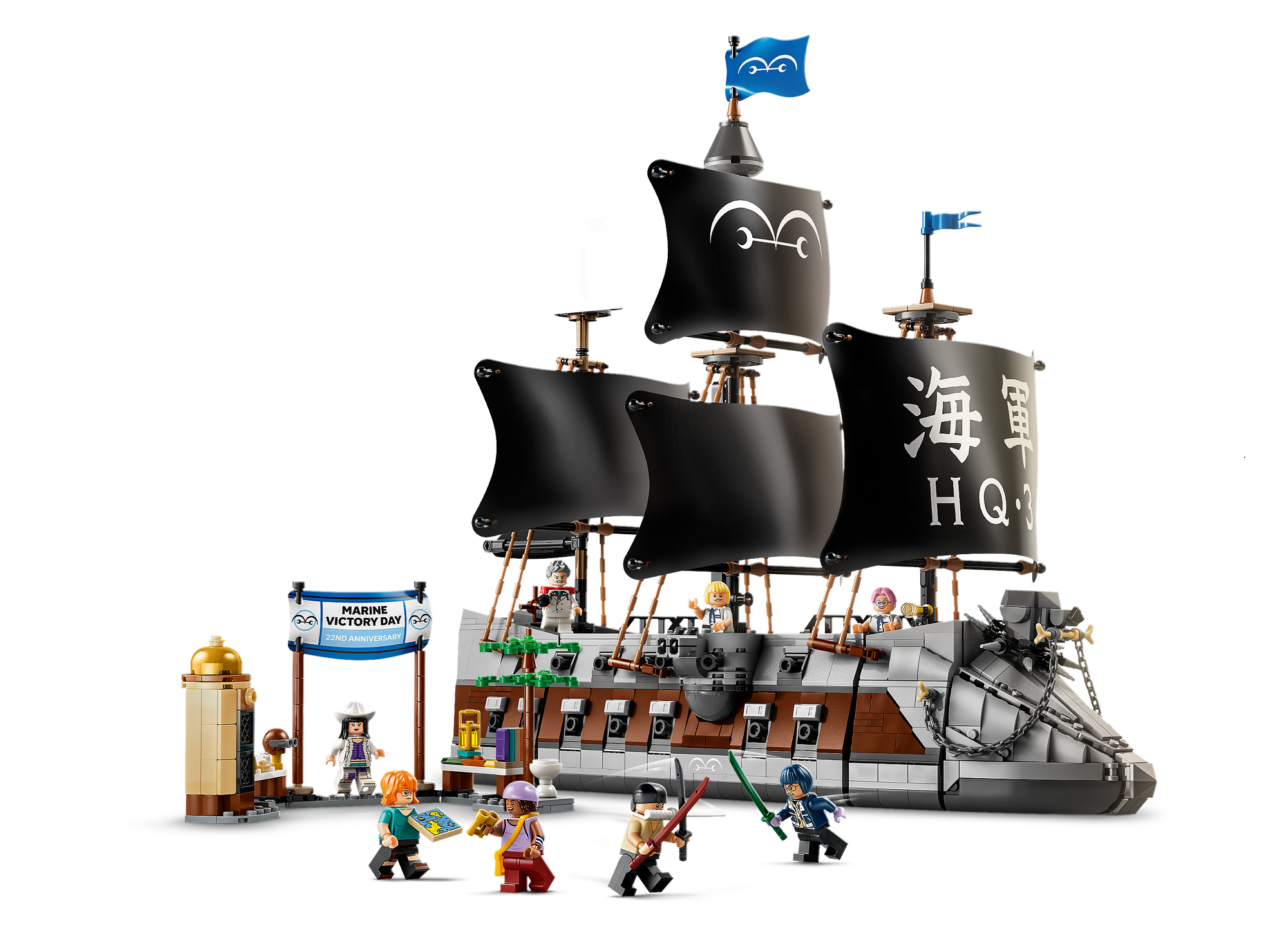 LEGO® ONE PIECE 75646 Garps Marine-Kriegsschiff