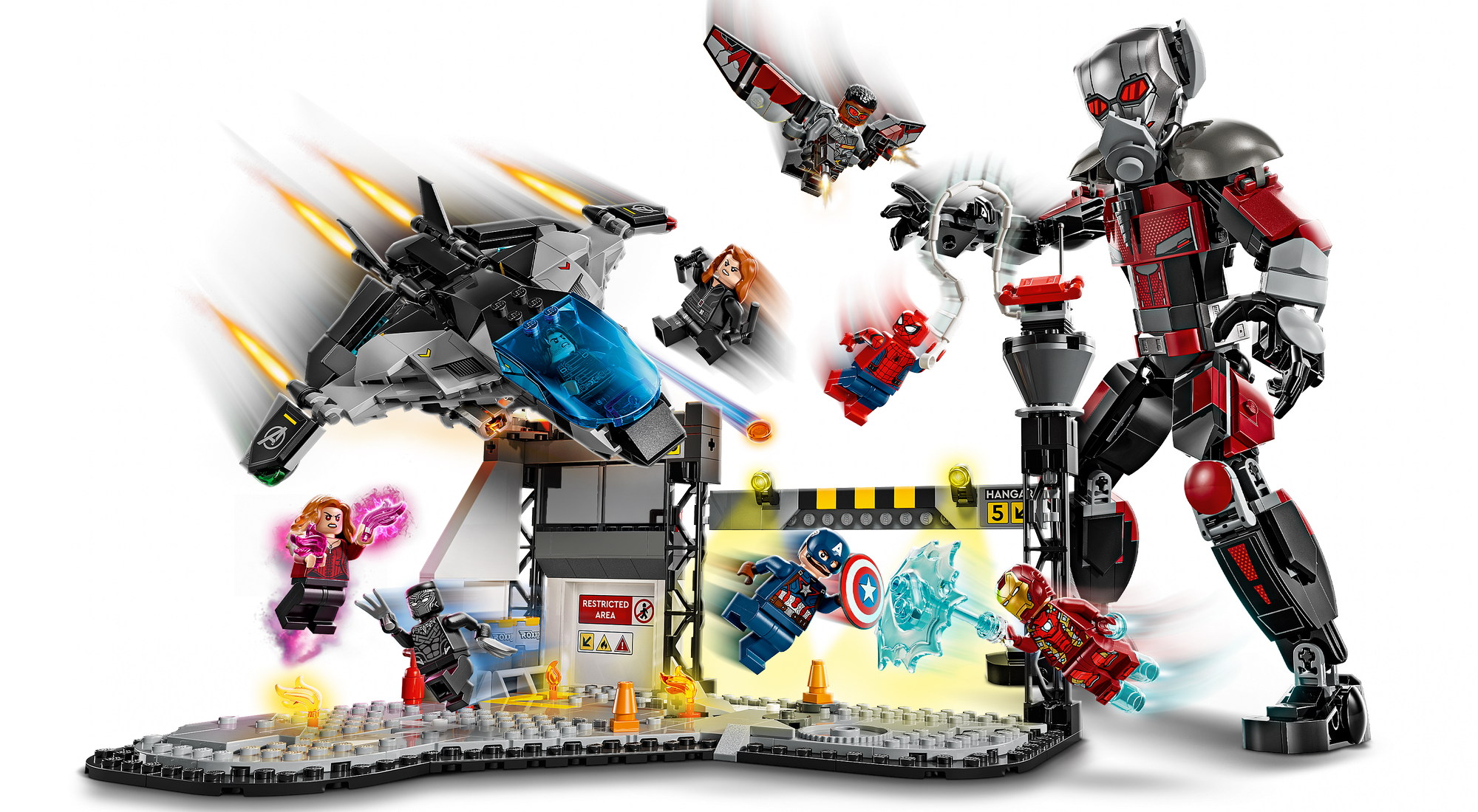 LEGO® Marvel 76314 Action-Schlacht - Captain America: Civil War