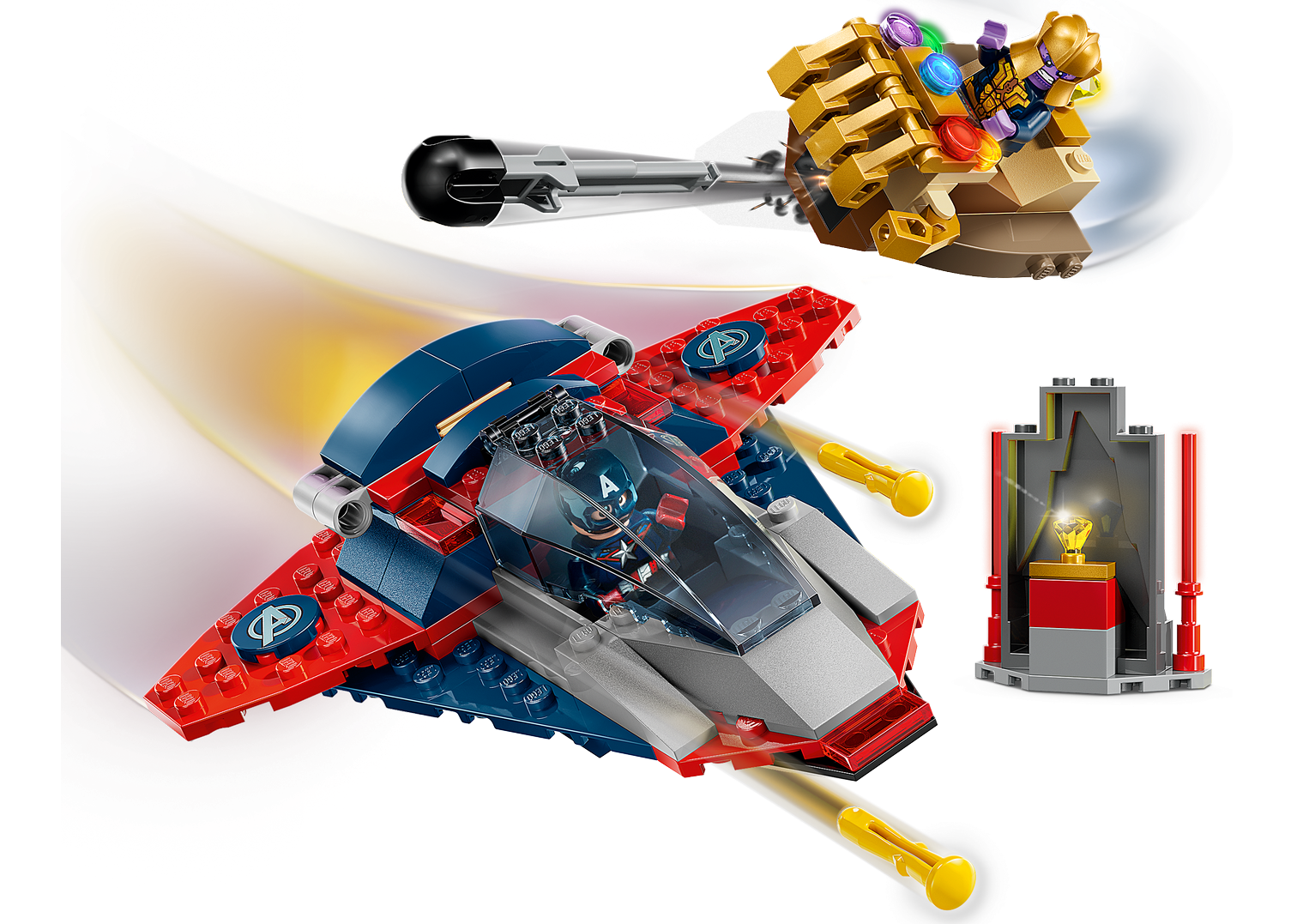 LEGO® | Marvel 76319 Kapitán Amerika vs. Thanos