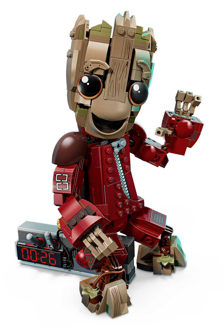 LEGO® Super Heroes 76341 Groot in the Diaper Suit