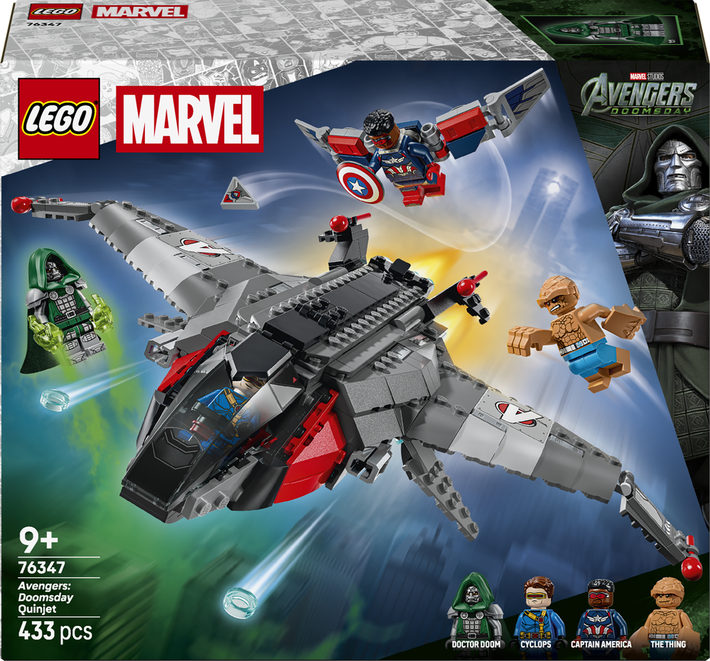 LEGO stavebnica LEGO® | Marvel 76347 Avengers: Doomsday: Quinjet