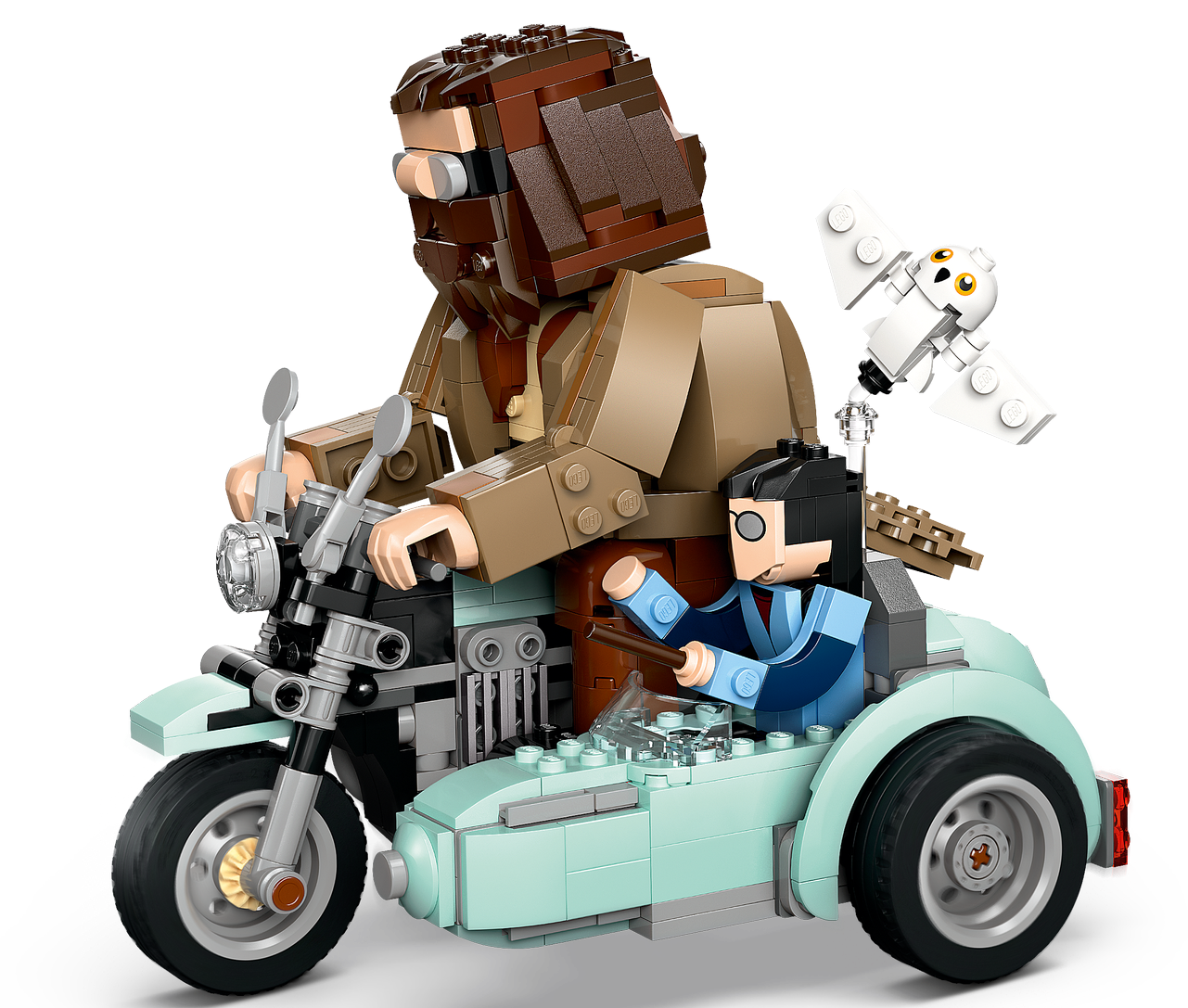 LEGO® Harry Potter™ 76443 Hagrids und Harrys Motorradtour