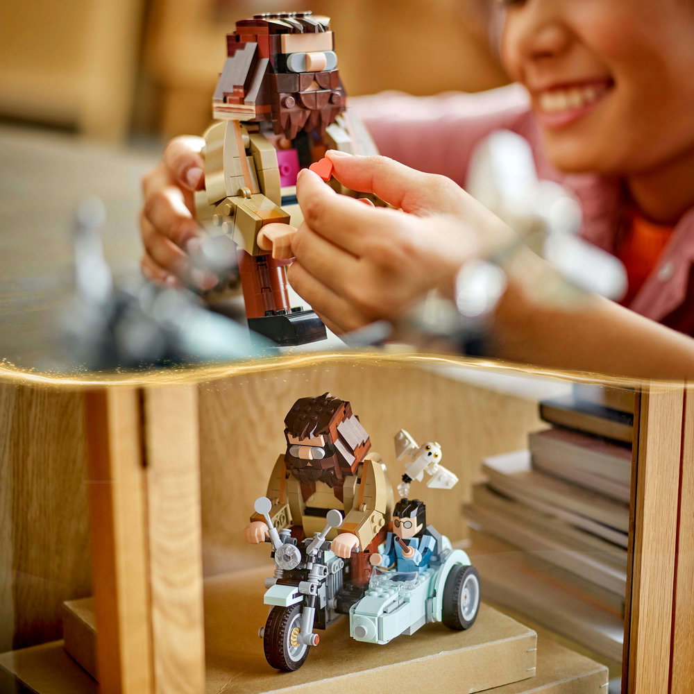 LEGO® Harry Potter™ 76443 Hagrids und Harrys Motorradtour