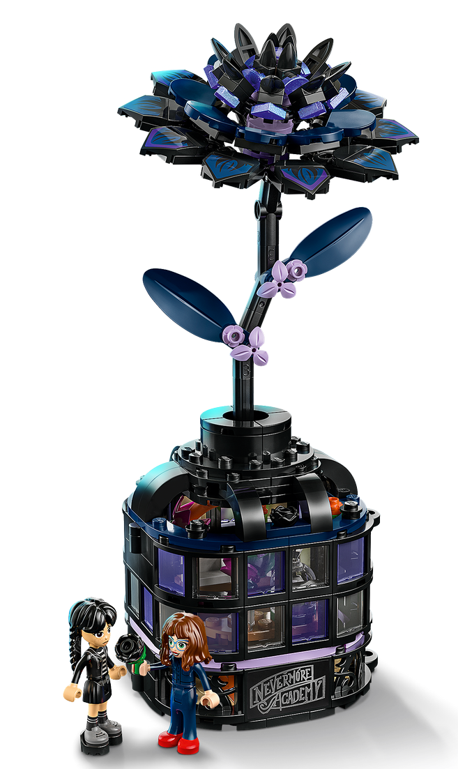 LEGO® Wednesday 76784 Die schwarze Dahlie