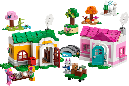 LEGO® Animal Crossing™ 77057 Creative Houses: the Fun Seasons