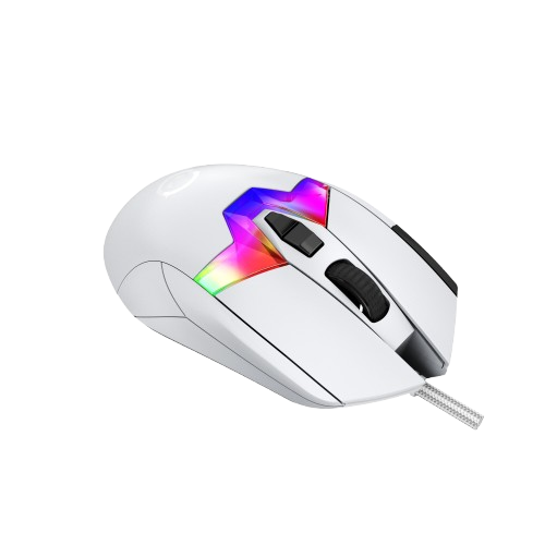 LORGAR MSP80 gaming mouse, white