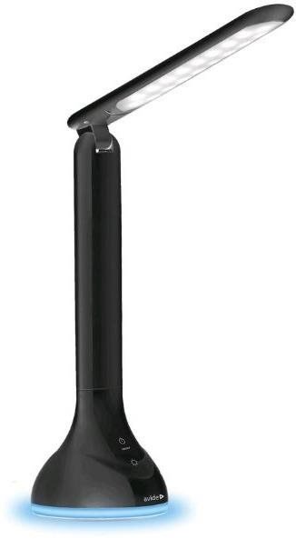 Avide 4W rechargeable dimmable LED lamp RGB black
