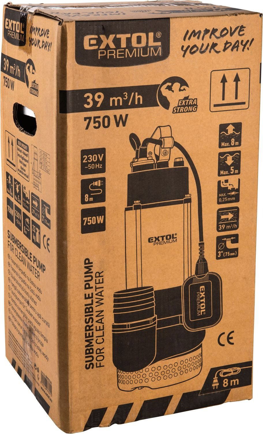 EXTOL PREMIUM Ponorné čerpadlo 8895040