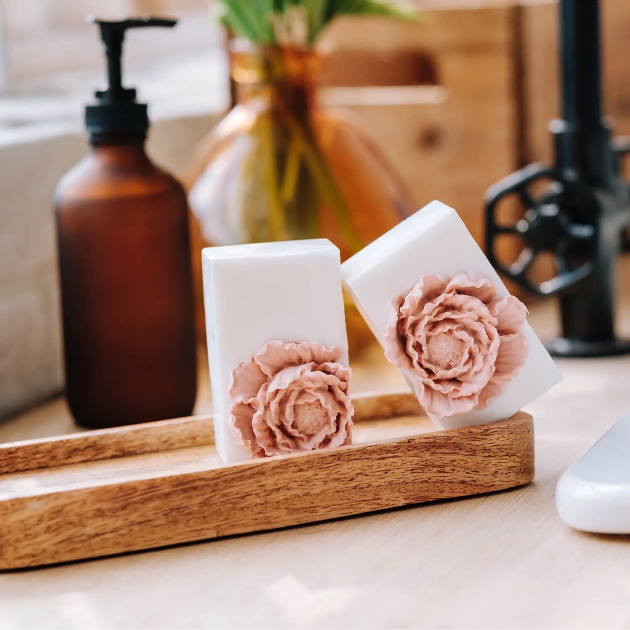 Soap making for kids Manumi Craft kit for making flower soap