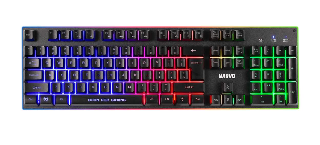 Marvo Loot 40 Wired Gaming Combo 4-in-1 keyboard and mouse set - EN