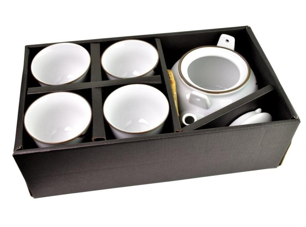 Tea set Oriental China Sakura porcelain set 5 pcs