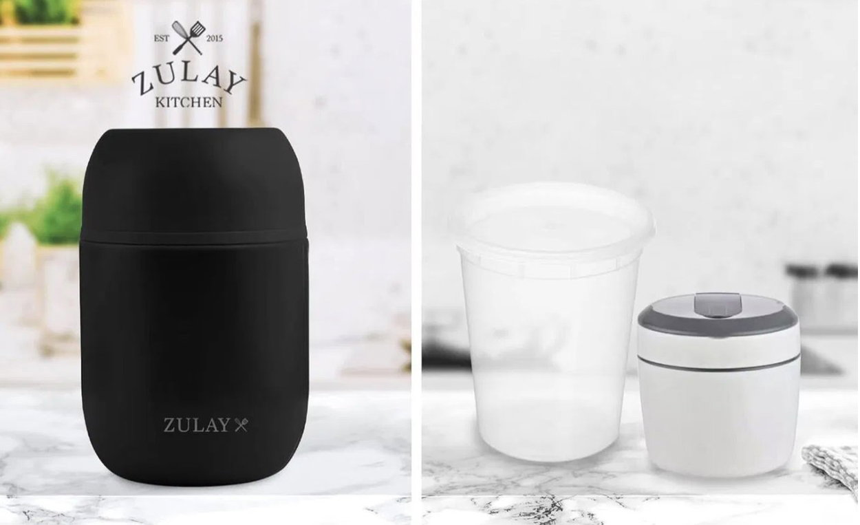 Thermos Zulay Thermos 2in1