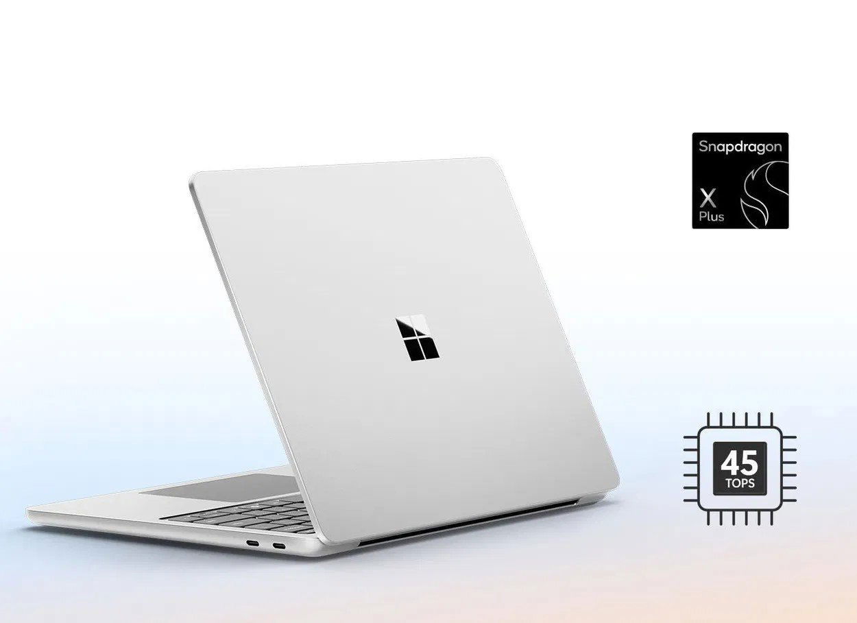 Microsoft Surface Laptop|Copilot+ PC|13"|Snapdragon X Plus|16GB|256GB|Platinum laptop (adapter nélkül)