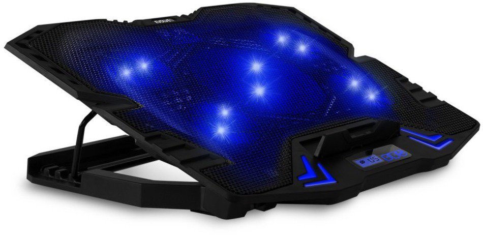EVOLVEO Ania 5 laptop cooling pad, laptop cooling stand, blue backlight