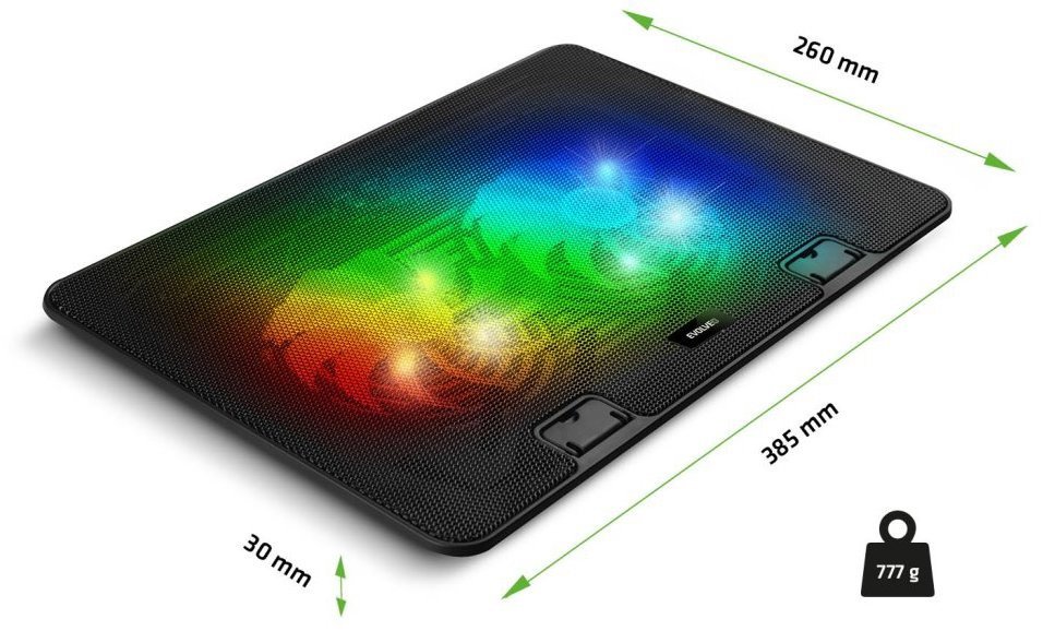 Kühlkissen für Laptop EVOLVEO A101RGB