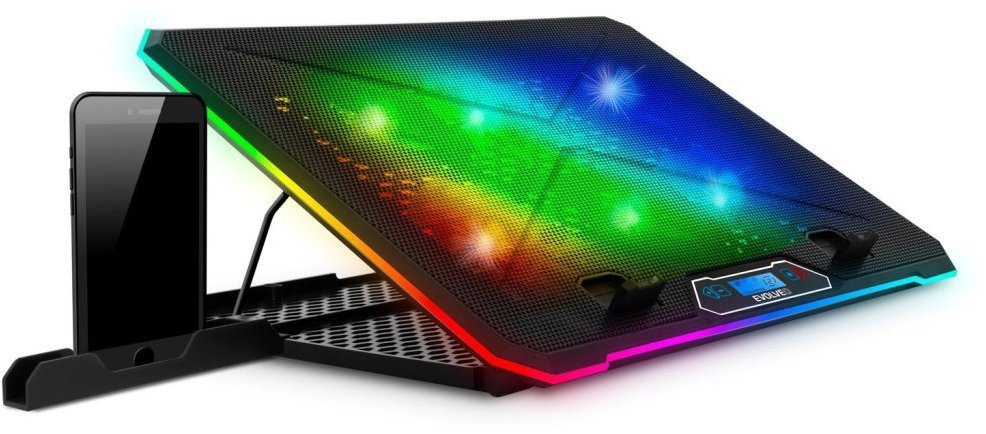 EVOLVEO Ania 9RGB notebook hűtőpad