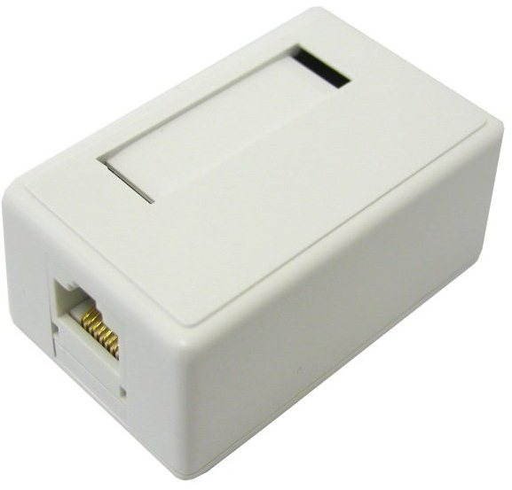 Datacom CAT5E UTP 1x RJ45 Aufputzdose