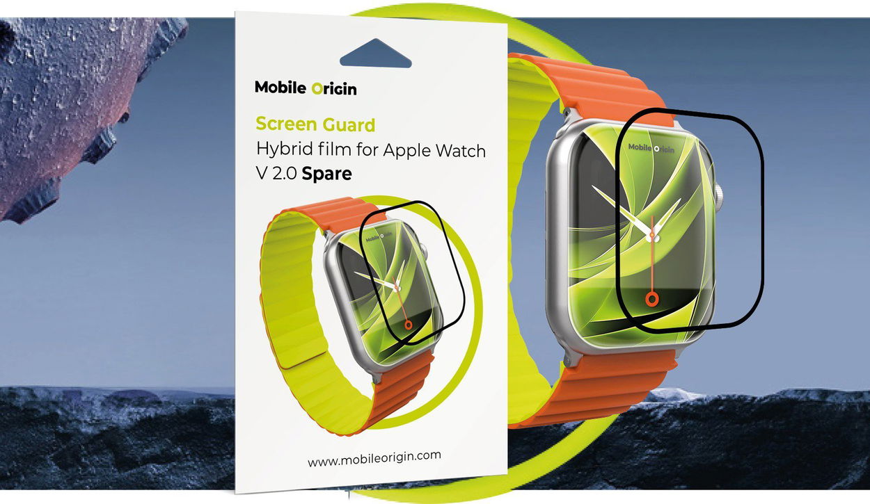 Ochranná fólie Mobile Origin Screen Guard Hybrid film Apple Watch 6/5/4/SE 40mm