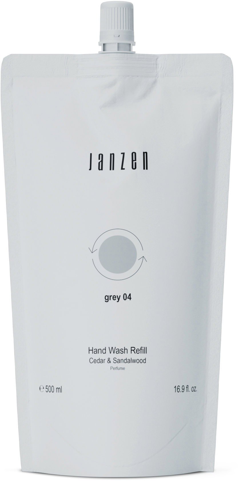 Liquid soap JANZEN Grey refill 500 ml