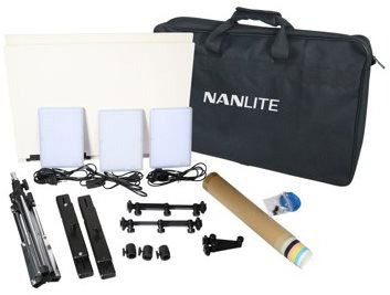 Sada 3 LED světel Nanlite Compac