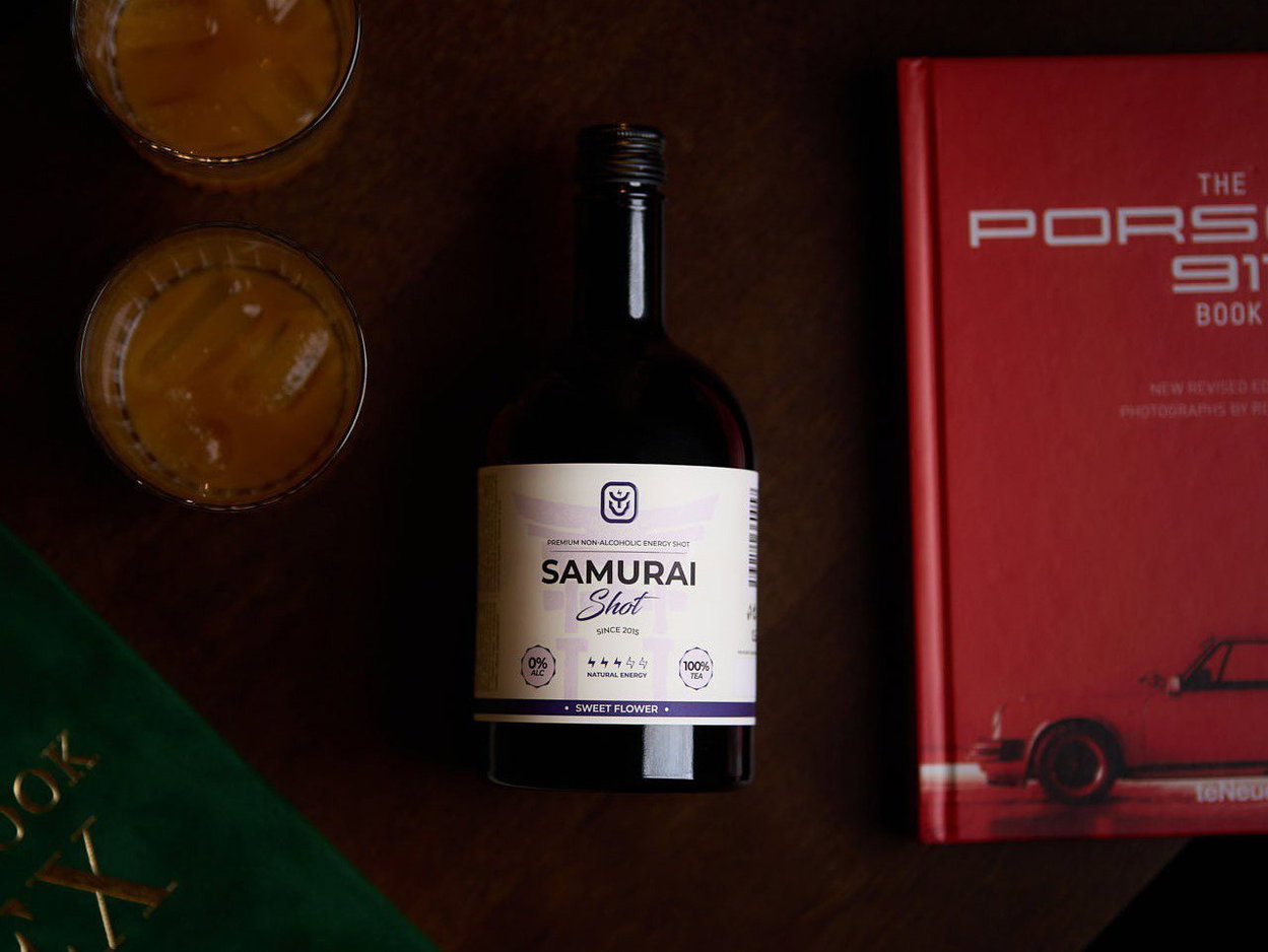 Samurai Shot Sweet Flower nealko 0,5l