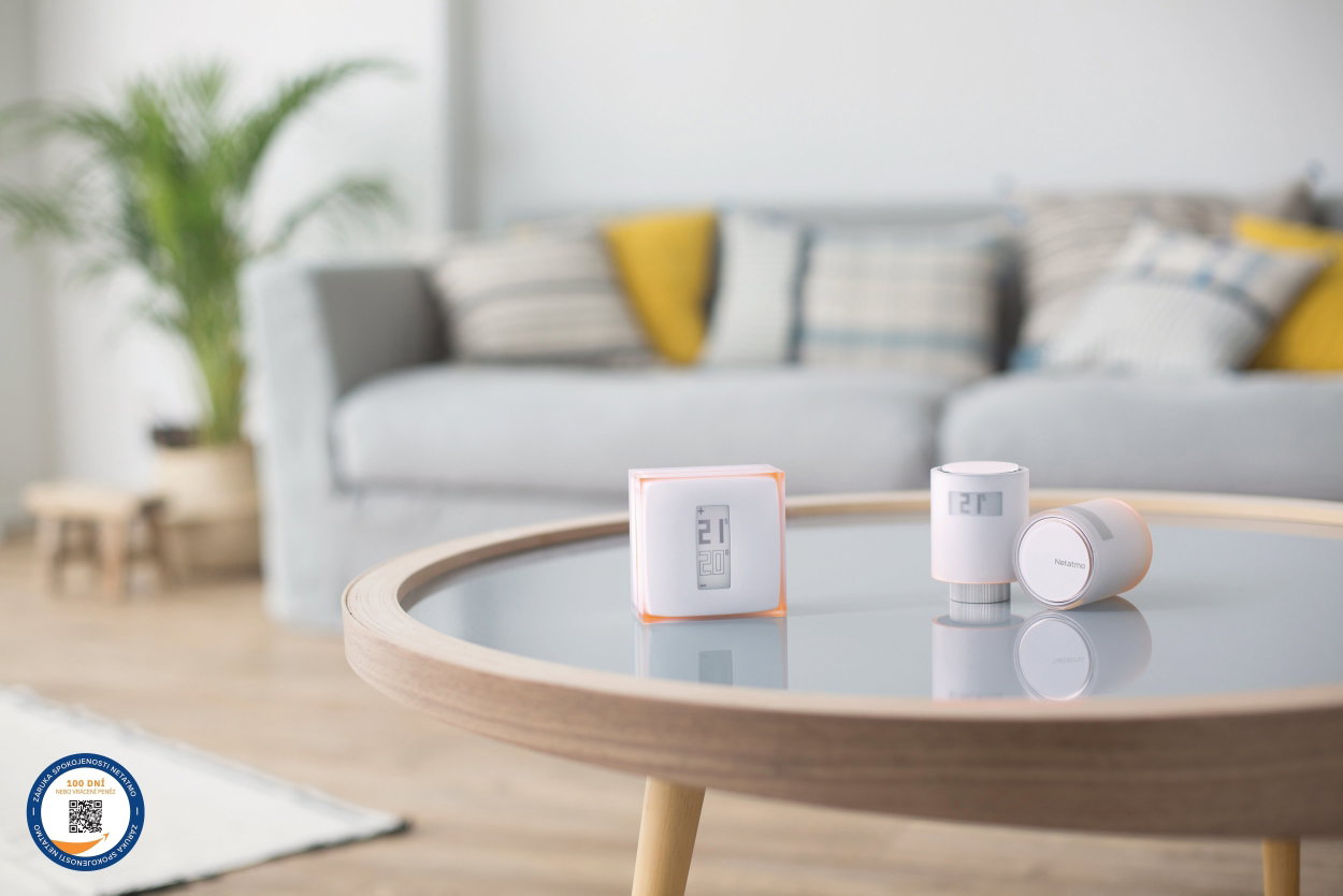 Termostatická hlavica Netatmo Additional Smart Radiator Valve