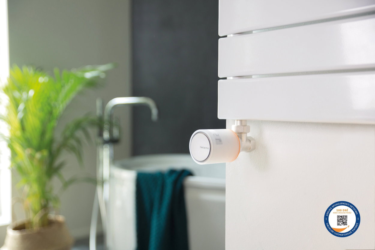 Termostatická hlavica Netatmo Additional Smart Radiator Valve