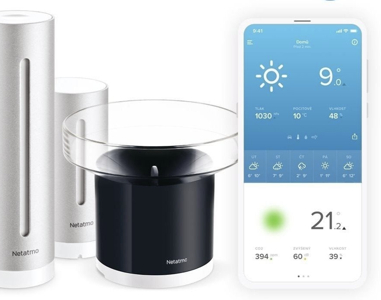 Netatmo Smart Home Weather Station + Rain Gauge