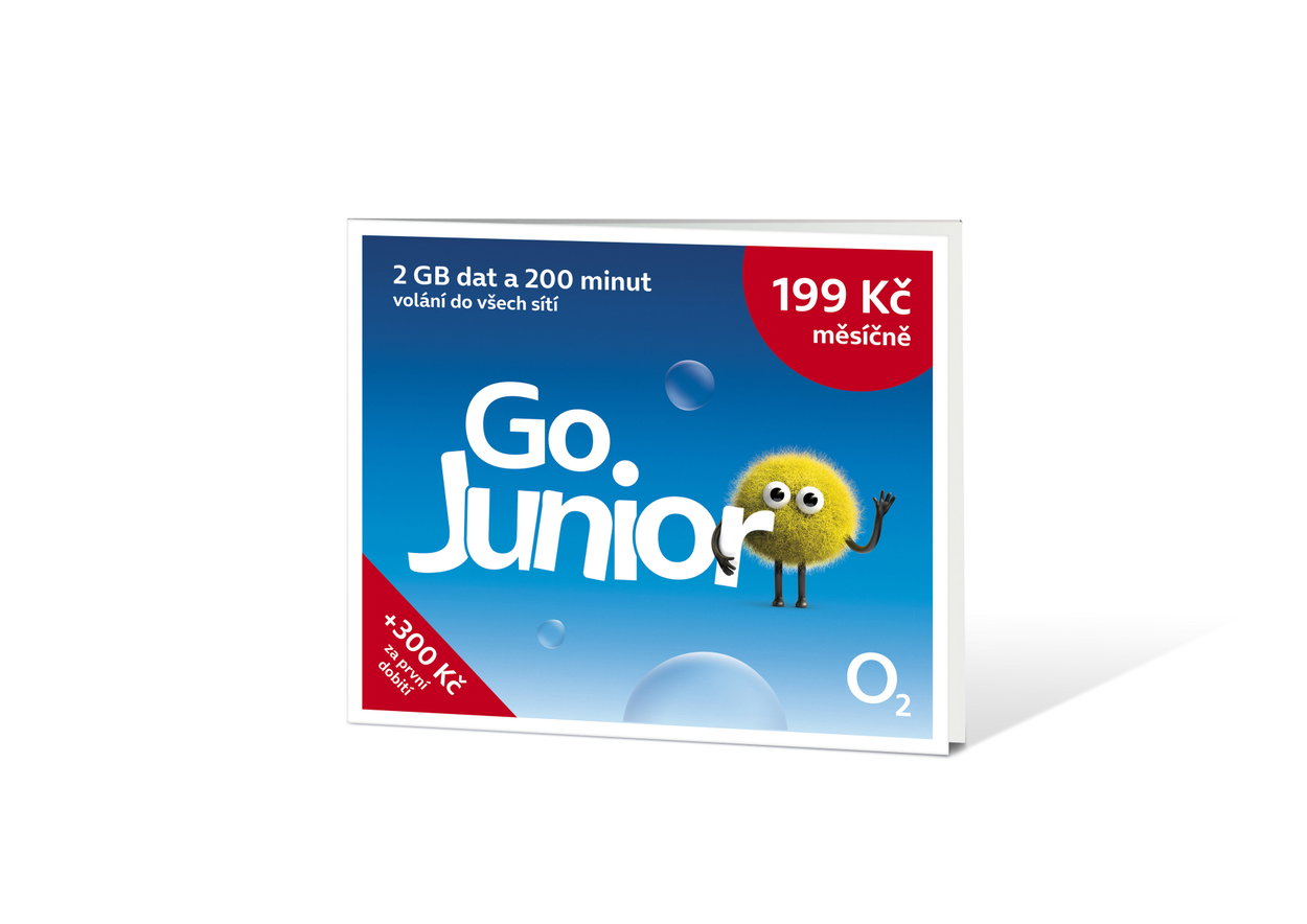 O2 Prepaid SIM card Go Junior