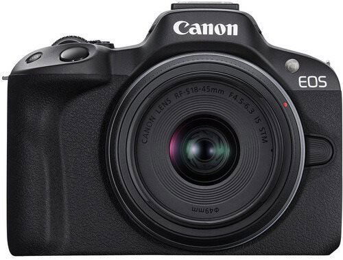 Digitální fotoaparát Canon EOS R50 černá + RF-S 18-45mm f/4.5-6.3 IS STM