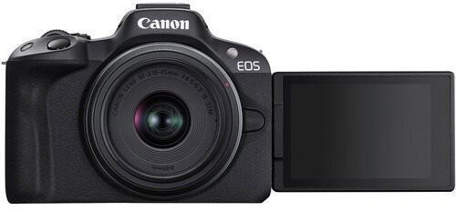 Digitální fotoaparát Canon EOS R50 černá + RF-S 18-45mm f/4.5-6.3 IS STM