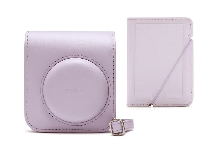 Fujifilm Instax mini 12 Camera Case - Accessory kit Clay White